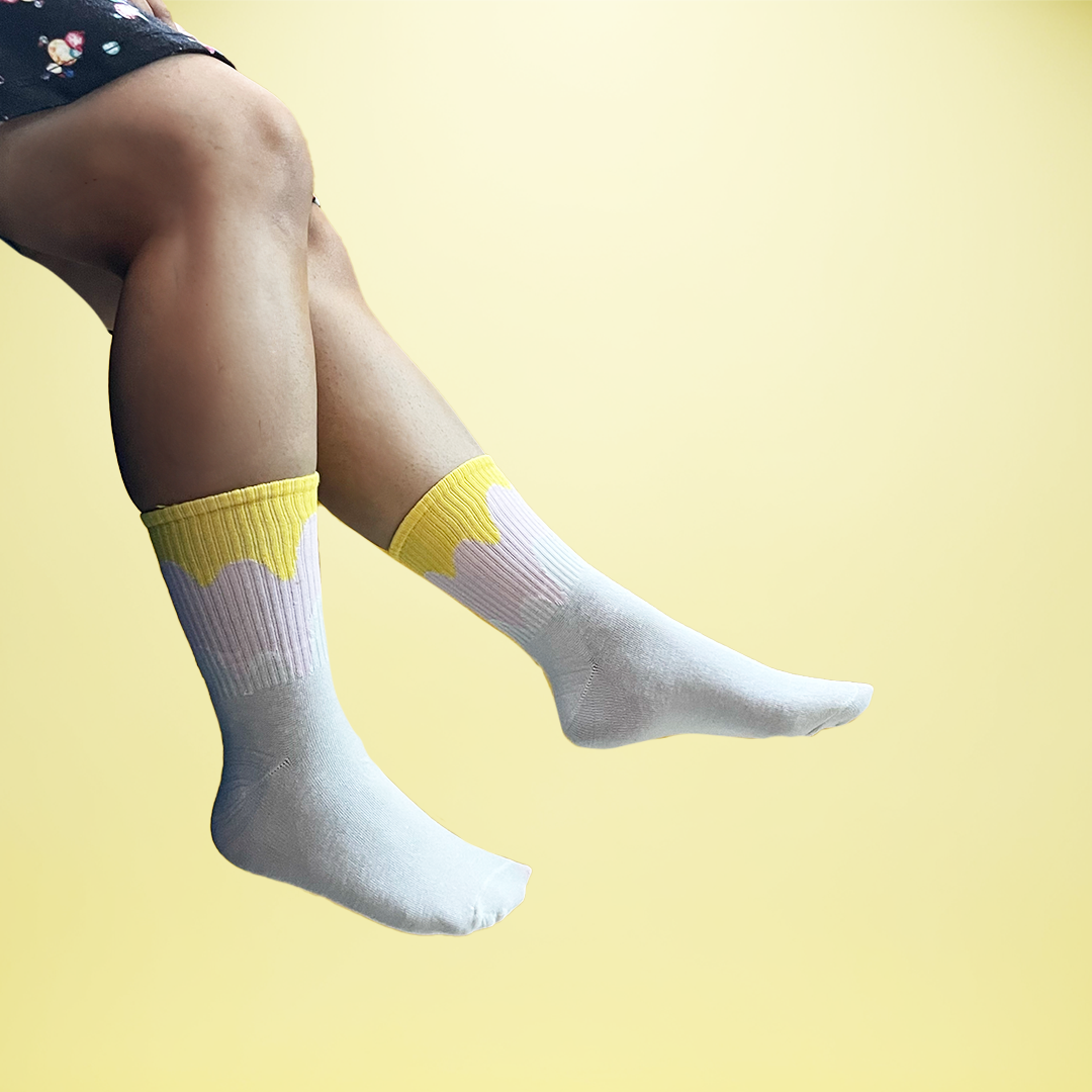 Lime CuddleNook Socks