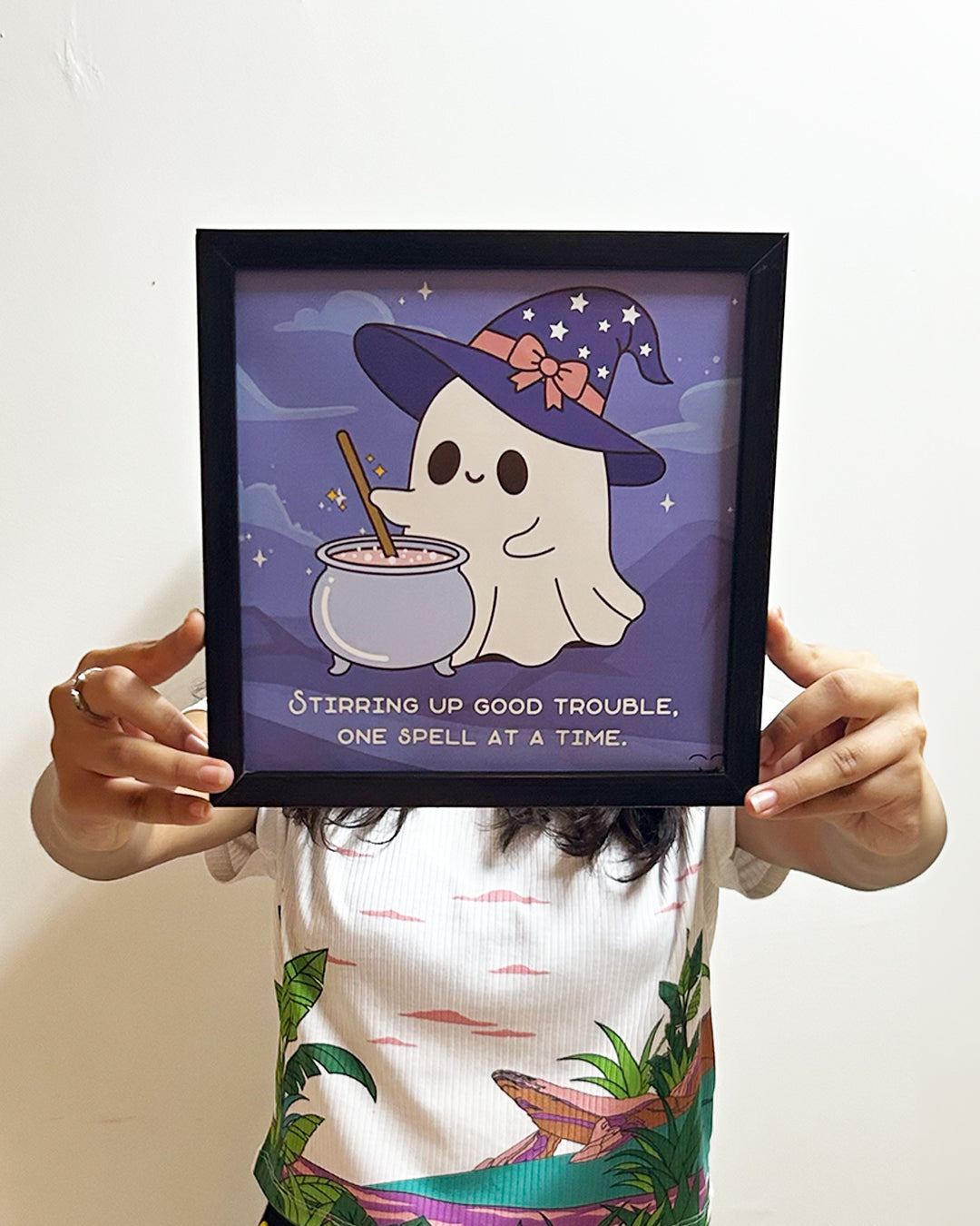 Stirring up good trouble, one spell at a time | Cozy Poster