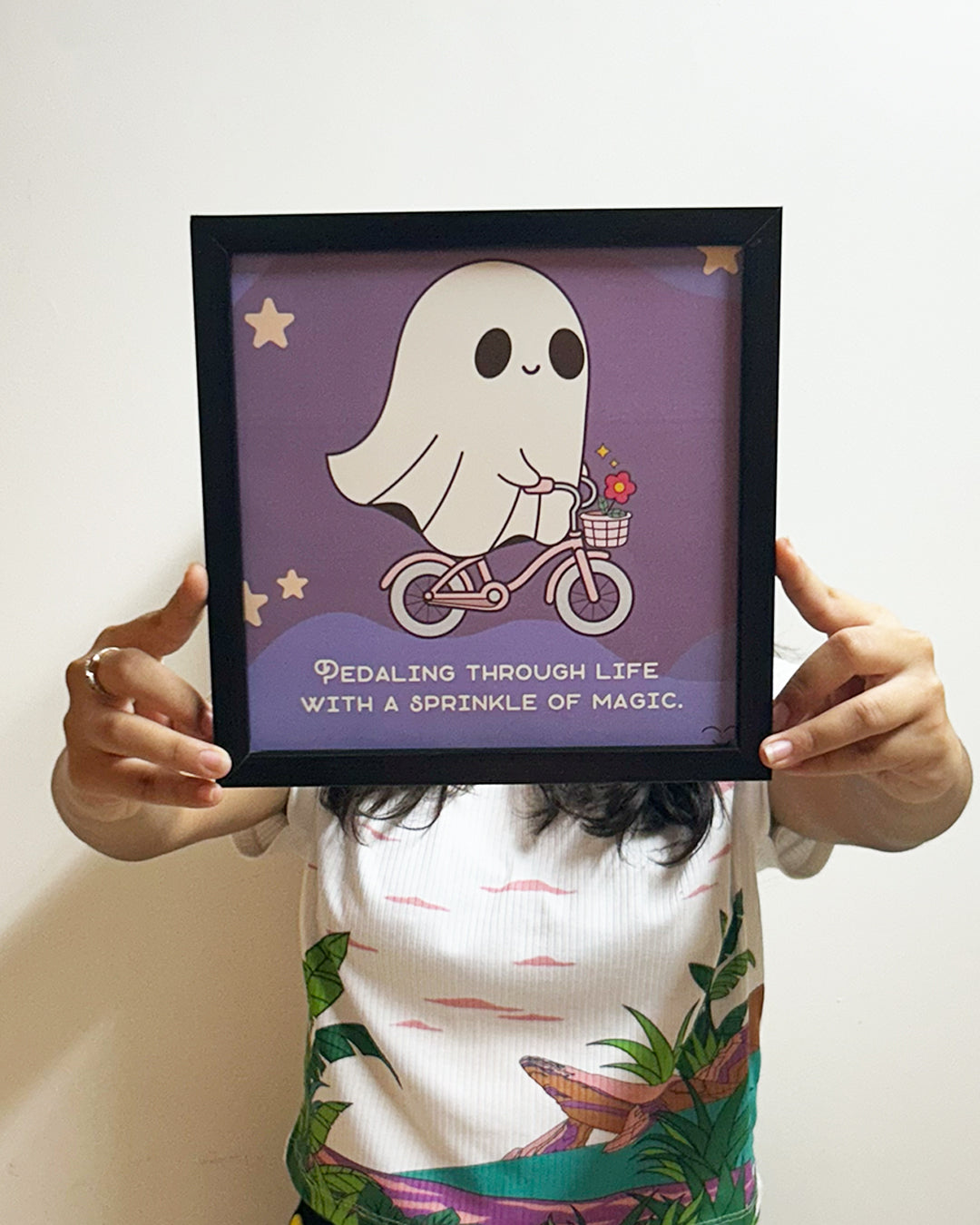 Pedaling through life with sprinkle of magic | Cozy Poster