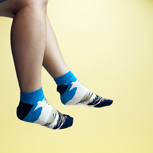 Sea CuddleNook Socks