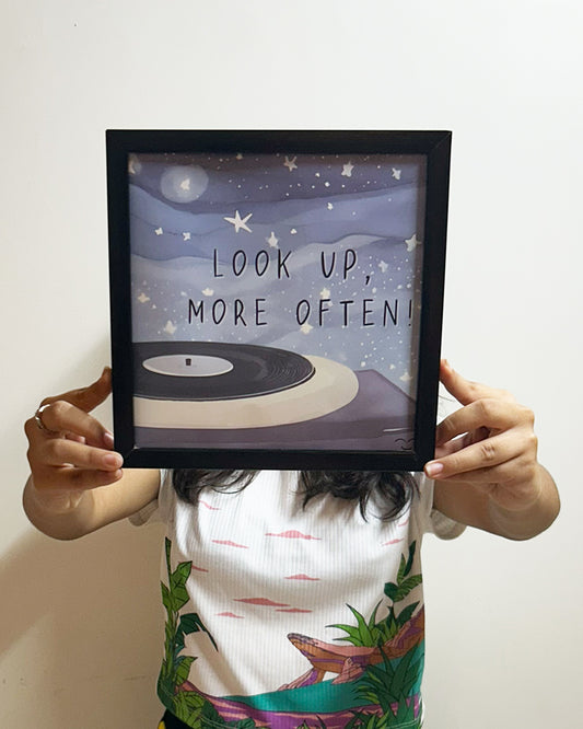 Look up, more often | Cozy Poster